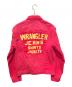 Wrangler (ラングラー) 復刻Chanpion Jacket WS0149 レッド サイズ:L：7000円