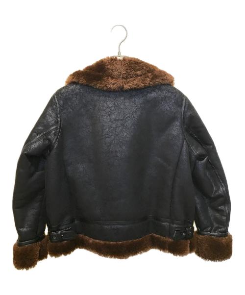 Spick and Span（スピック＆スパン）Spick and Span (スピックアンドスパン) アビエイターコクーンブルゾン　21011200100030 ブラック サイズ:Sの古着・服飾アイテム