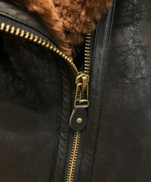 Spick and Span（スピック＆スパン）Spick and Span (スピックアンドスパン) アビエイターコクーンブルゾン　21011200100030 ブラック サイズ:Sの古着・服飾アイテム