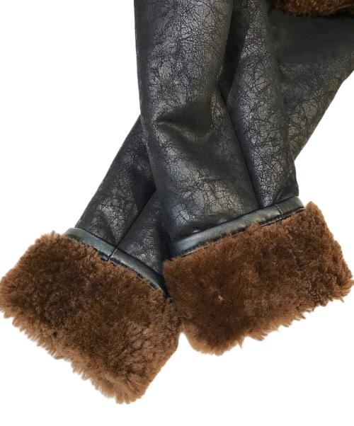 Spick and Span（スピック＆スパン）Spick and Span (スピックアンドスパン) アビエイターコクーンブルゾン　21011200100030 ブラック サイズ:Sの古着・服飾アイテム