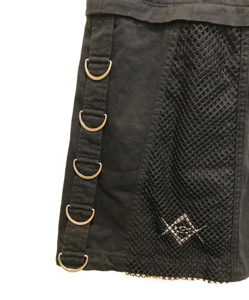 REFLEM（レフレム）REFLEM (レフレム) 2WAYワイドボンテージパンツ　RF23-C12　RF23-C12　　RF23-C12 ブラック サイズ:Freeの古着・服飾アイテム