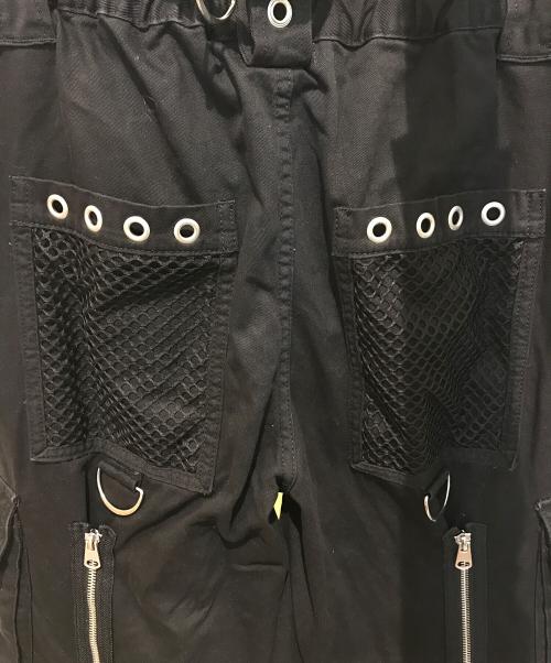 REFLEM（レフレム）REFLEM (レフレム) 2WAYワイドボンテージパンツ　RF23-C12　RF23-C12　　RF23-C12 ブラック サイズ:Freeの古着・服飾アイテム