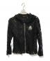 VALENZA（バレンザ）の古着「レースパーカー」｜ブラック