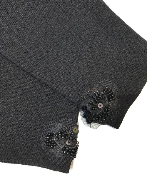 Super Beauty（スーパービューティ）Super Beauty (スーパービューティ) カーディガン ブラック サイズ:Lの古着・服飾アイテム