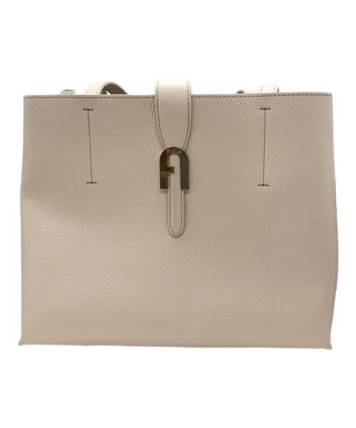 FURLA（フルラ）FURLA (フルラ) SOFIA TOTE ベージュの古着・服飾アイテム