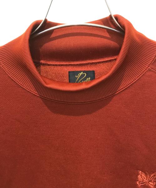 Needles（ニードルズ）Needles (ニードルズ) L/S Mock Neck Tee J0232 ブラウン サイズ:Sの古着・服飾アイテム