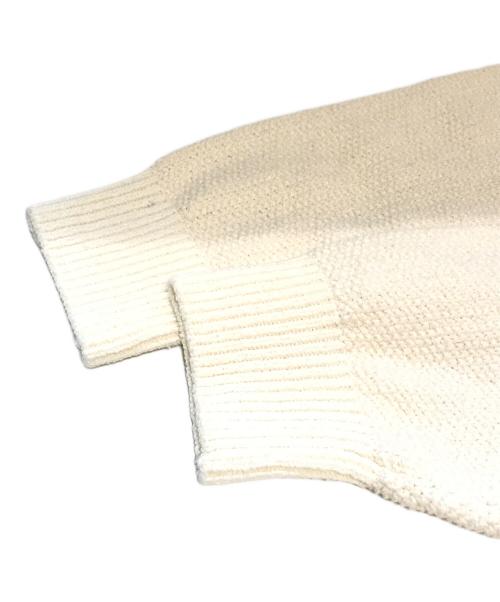 FRAMeWORK（フレームワーク）FRAMeWORK (フレームワーク) カノコ2WAYヘンリーニット　25080220722030 ホワイト サイズ:F 未使用品の古着・服飾アイテム