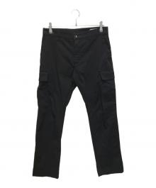 YCHAI（イカイ）の古着「ロブストコットンストレッチギャバジンテーパードフィットカーゴパンツ YPU034」｜ブラック