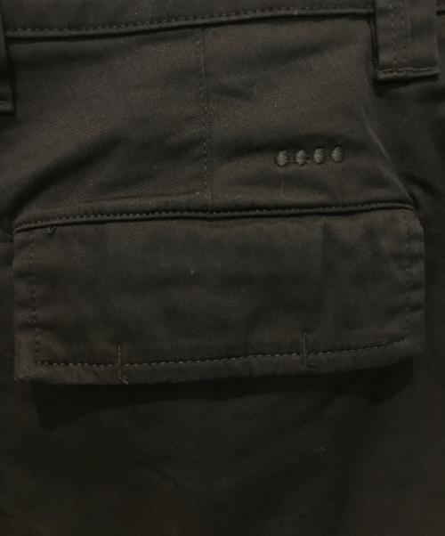 YCHAI（イカイ）YCHAI (イカイ) ロブストコットンストレッチギャバジンテーパードフィットカーゴパンツ YPU034 ブラック サイズ:76cm(W30)の古着・服飾アイテム