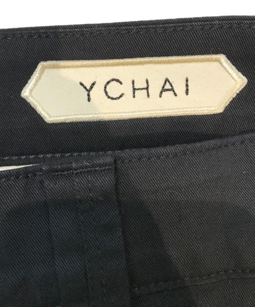 YCHAI（イカイ）YCHAI (イカイ) ロブストコットンストレッチギャバジンテーパードフィットカーゴパンツ YPU034 ブラック サイズ:76cm(W30)の古着・服飾アイテム