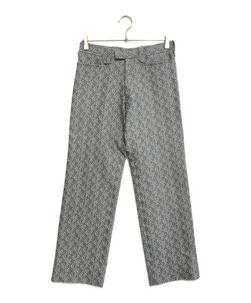 KATHARINE HAMNETT（キャサリンハムネット）KATHARINE HAMNETT (キャサリンハムネット) 総柄パンツ グレー サイズ:Sの古着・服飾アイテム