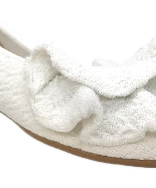 offen（オッフェン）offen (オッフェン) パンプス ホワイト サイズ:38の古着・服飾アイテム