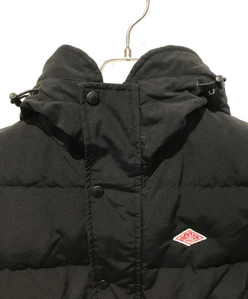 DANTON（ダントン）DANTON (ダントン) フード付きロングダウンコート JD-8744 LAS ブラック サイズ:Sの古着・服飾アイテム