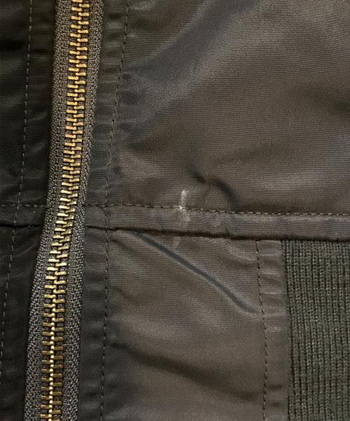 BEAMS（ビームス）BEAMS (ビームス) バイカラーMA-1ジャケット 24S-BM1809 ブラック×ネイビー サイズ:Mの古着・服飾アイテム