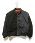BEAMS（ビームス）の古着「バイカラーMA-1ジャケット 24S-BM1809」｜ブラック×ネイビー