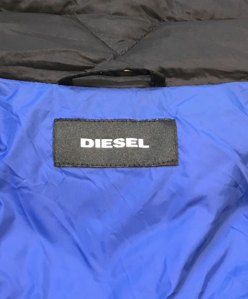 DIESEL（ディーゼル）DIESEL (ディーゼル) ダウンジャケット ネイビー サイズ:Mの古着・服飾アイテム