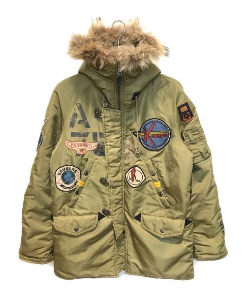 AVIREX（アヴィレックス）AVIREX (アヴィレックス) N-3Bタイプコート　6132057 オリーブ サイズ:Lの古着・服飾アイテム