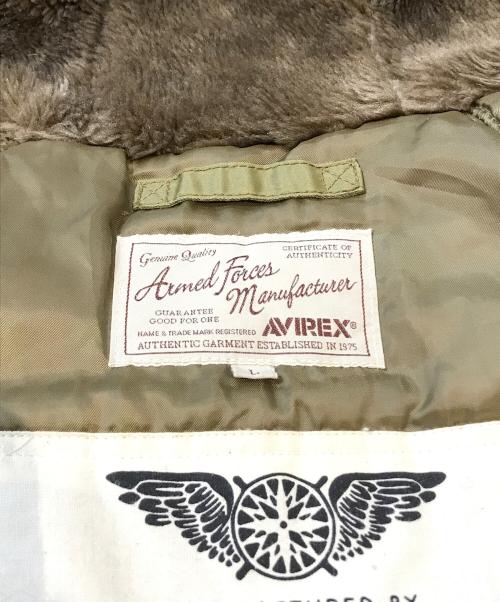 AVIREX（アヴィレックス）AVIREX (アヴィレックス) N-3Bタイプコート　6132057 オリーブ サイズ:Lの古着・服飾アイテム