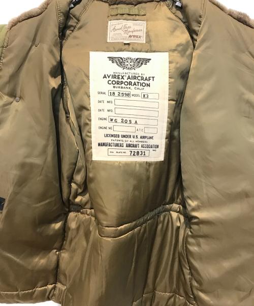 AVIREX（アヴィレックス）AVIREX (アヴィレックス) N-3Bタイプコート　6132057 オリーブ サイズ:Lの古着・服飾アイテム