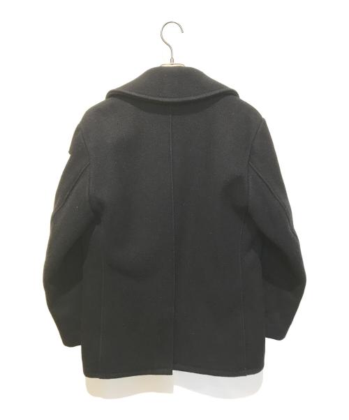 U'S NAVY（アメリカ海軍）U'S NAVY (ユーエスネイビー) Pコート ブラック サイズ:Mの古着・服飾アイテム