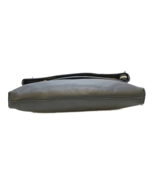 TORY BURCH（トリーバーチ）TORY BURCH (トリーバーチ) Bombe Fold‐Over Clutch Bag　 ネイビーの古着・服飾アイテム