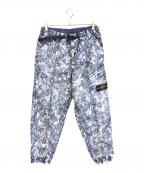 STONE ISLANDストーンアイランド）の古着「'White Pigment' Easy wide cargopants」｜ネイビー