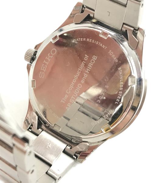 SEIKO（セイコー）SEIKO (セイコー) AP STUDIO (エーピーストゥディオ) Exclusive HIROB SEIKO　SZQV022 ブラックの古着・服飾アイテム