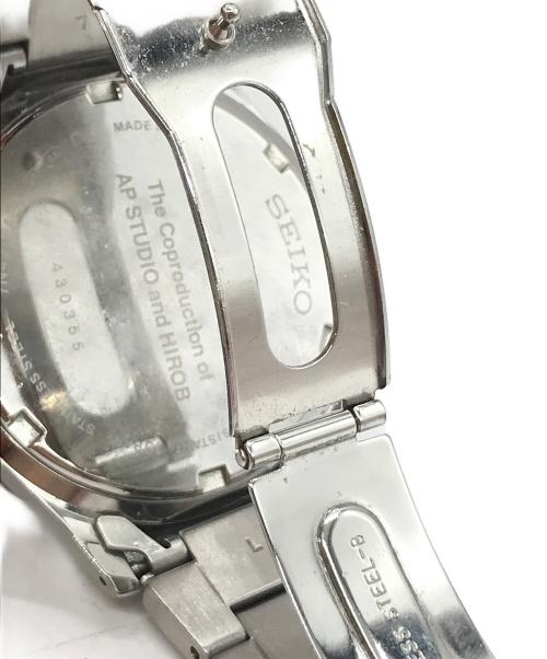 SEIKO（セイコー）SEIKO (セイコー) AP STUDIO (エーピーストゥディオ) Exclusive HIROB SEIKO　SZQV022 ブラックの古着・服飾アイテム