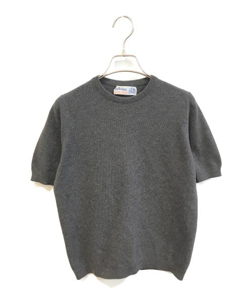 BALLANTYNE（バランタイン）BALLANTYNE (バランタイン) アンサンブルカシミヤカーディガン グレー サイズ:Sの古着・服飾アイテム