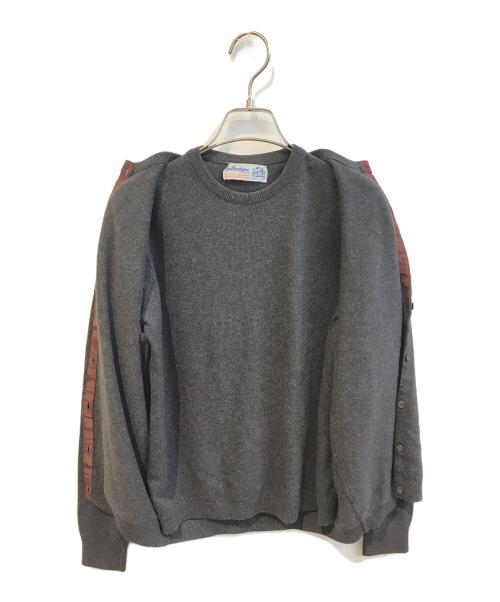 BALLANTYNE（バランタイン）BALLANTYNE (バランタイン) アンサンブルカシミヤカーディガン グレー サイズ:Sの古着・服飾アイテム