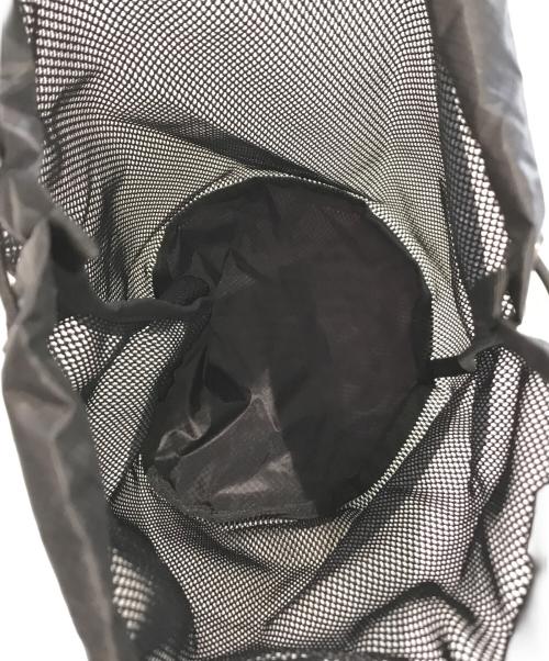MARGARET HOWELL（マーガレットハウエル）MARGARET HOWELL (マーガレットハウエル) NYLON MESH 巾着 バッグ ブラックの古着・服飾アイテム