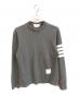 Thom Browne（トムブラウン）の古着「クラシック ループバック4BAR スウェットシャツ　MJ021H-00535-025」｜グレー