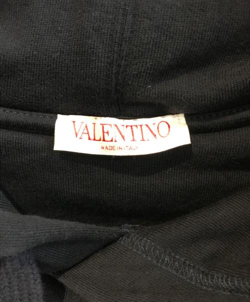 VALENTINO（ヴァレンティノ）VALENTINO (ヴァレンティノ) ロゴパーカー　XV3MF21K85L ネイビー サイズ:Sの古着・服飾アイテム