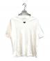 PRADA（プラダ）の古着「トライアングルロゴTシャツ　UJN861 S232 240」｜ホワイト
