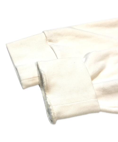 MONCLER（モンクレール）MONCLER (モンクレール) ロゴスウェット　K10918G00033 89AUJ アイボリー サイズ:Mの古着・服飾アイテム