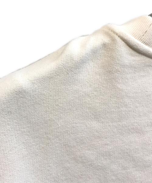 MONCLER（モンクレール）MONCLER (モンクレール) ロゴスウェット　K10918G00033 89AUJ アイボリー サイズ:Mの古着・服飾アイテム