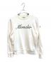 MONCLER（モンクレール）の古着「ロゴスウェット　K10918G00033 89AUJ」｜アイボリー
