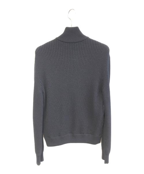 MONCLER（モンクレール）MONCLER (モンクレール) ニット切替ダウンジャケット ネイビー サイズ:Lの古着・服飾アイテム