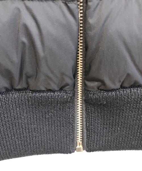 MONCLER（モンクレール）MONCLER (モンクレール) ニット切替ダウンジャケット ネイビー サイズ:Lの古着・服飾アイテム