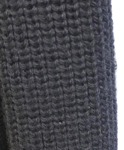 MONCLER（モンクレール）MONCLER (モンクレール) ニット切替ダウンジャケット ネイビー サイズ:Lの古着・服飾アイテム