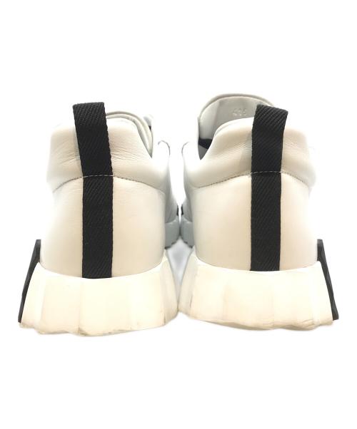 HERMES（エルメス）HERMES (エルメス) バウジングスニーカー ホワイト サイズ:表記無しの古着・服飾アイテム