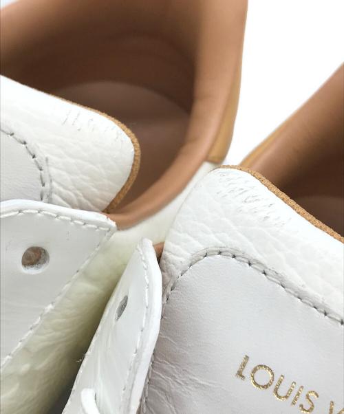 LOUIS VUITTON（ルイ ヴィトン）LOUIS VUITTON (ルイ ヴィトン) ビバリーヒルズラインスニーカー ホワイト サイズ:7 1/2の古着・服飾アイテム