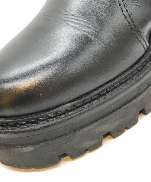 ENESS（エネス）eness (エネス) サイドゴアブーツ ブラック サイズ:36の古着・服飾アイテム