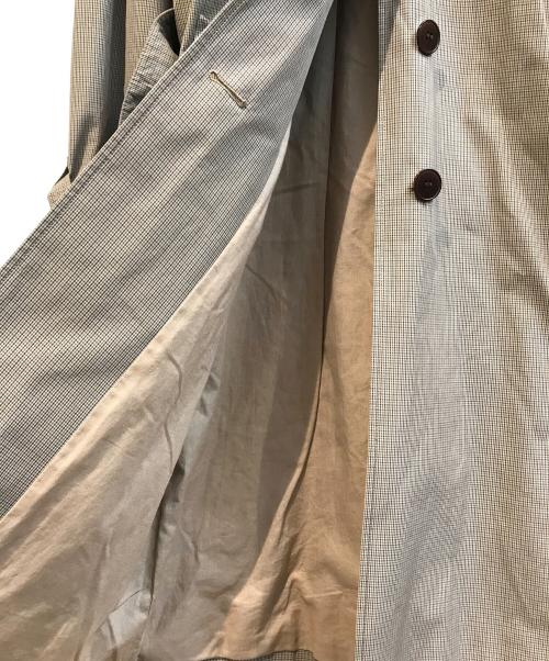 Aquascutum（アクアスキュータム）Aquascutum (アクアスキュータム) ステンカラーコート ベージュ サイズ:Mの古着・服飾アイテム