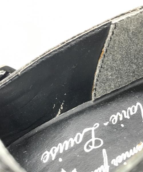 Marie Louise（マリー ルイーズ）Marie Louise (マリー ルイーズ) メダリオンストラップシューズ　MLS-82L ブラック サイズ:38の古着・服飾アイテム