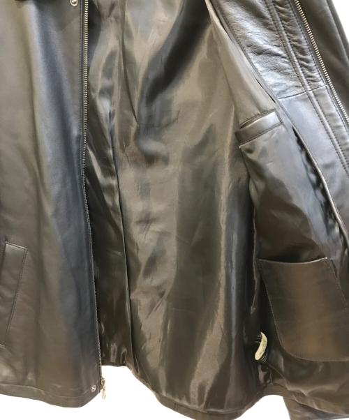 BGSD（ビージーエスディー）BGSD (ビージーエスディー) レザージャケット ブラック サイズ:Mの古着・服飾アイテム