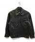 BGSD（ビージーエスディー）の古着「レザージャケット」｜ブラック