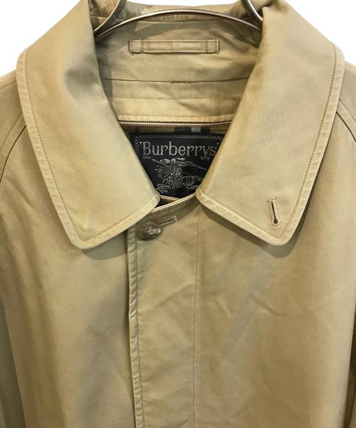 Burberry's（バーバリーズ）Burberry's (バーバリーズ) ステンカラーコート　WRO55-945-42 ベージュ サイズ:表記なしの古着・服飾アイテム