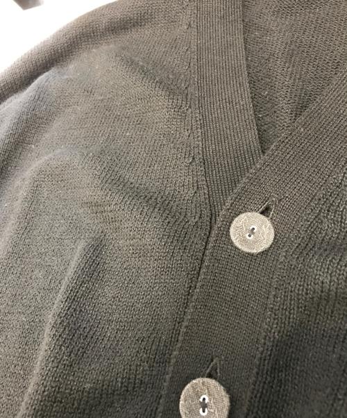 COMME des GARCONS HOMME（コムデギャルソン オム）COMME des GARCONS HOMME (コムデギャルソン オム) コットンニットカーディガン ブラック サイズ:表記なしの古着・服飾アイテム