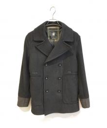 G-STAR RAW（ジースターロゥ）の古着「Pコート」｜ブラック